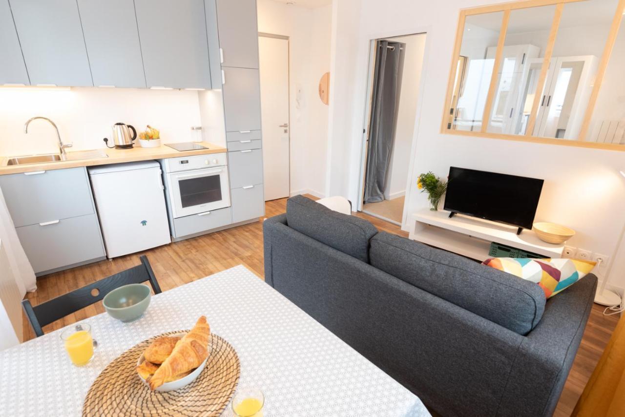 Appartement T2 Neuf, Cosy & Tout Confort - Proche Centre Ville Par Groom Lorient Luaran gambar
